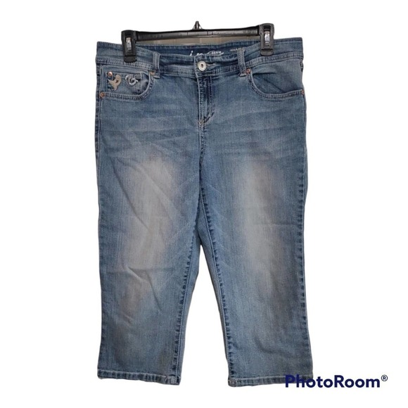INC capri Jeans size 10 - Picture 1 of 5